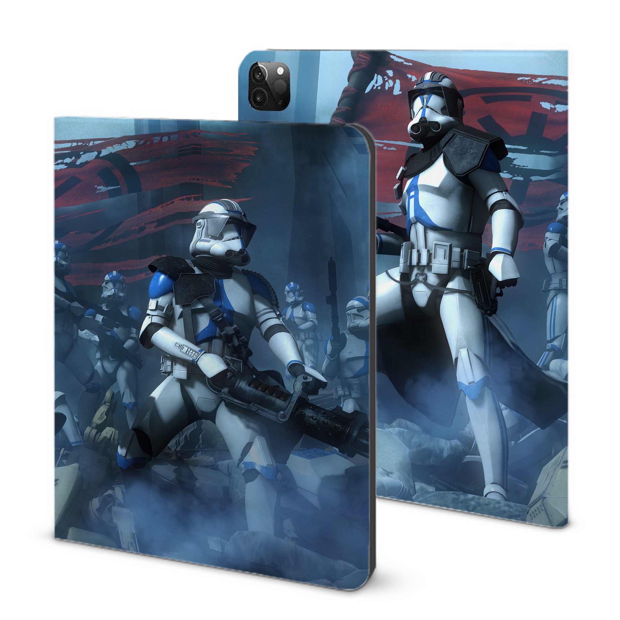（画像用） スター・ウォーズ Star Wars IPadケース ペンホルダー付き ブックスタイルデザイン